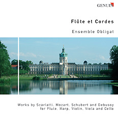 CD album cover 'Flte et Cordes' (GEN 86069) with Ensemble Obligat