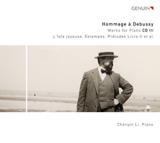 CD album cover 'Hommage  Debussy CD III' (GEN 12228) with Chenyin Li