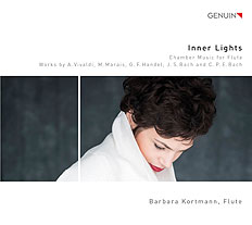 CD album cover 'Inner Lights' (GEN 17457) with Barbara Kortmann, Sabine Erdmann