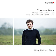 CD album cover 'Transcendence' (GEN 18601) with Mihai Ritivoiu