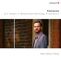CD album cover 'Fantasien' (GEN 20709) with Amit Yahav