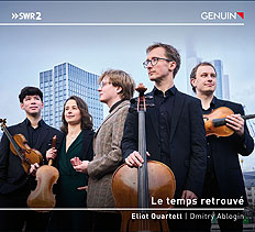 CD album cover 'Le temps retrouv' (GEN 22784) with Eliot Quartett, Dmitry Ablogin