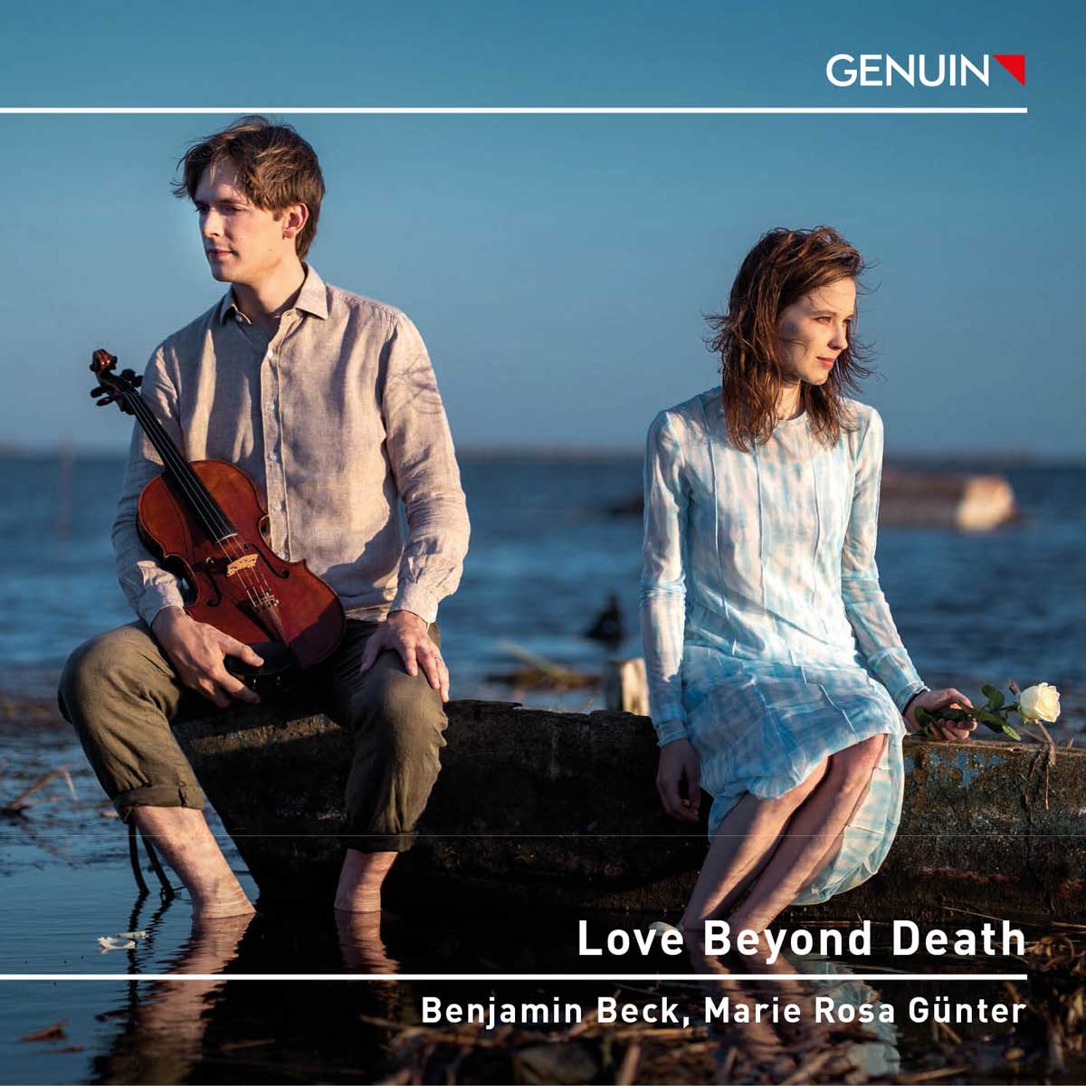 CD album cover 'Love Beyond Death' (GEN 23810) with Benjamin Beck, Marie Rosa Gnter