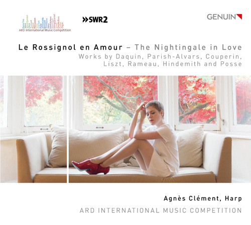 CD album cover 'Le Rossignol en Amour – The Nightingale in Love' (GEN 19624) with Agnès  Clément