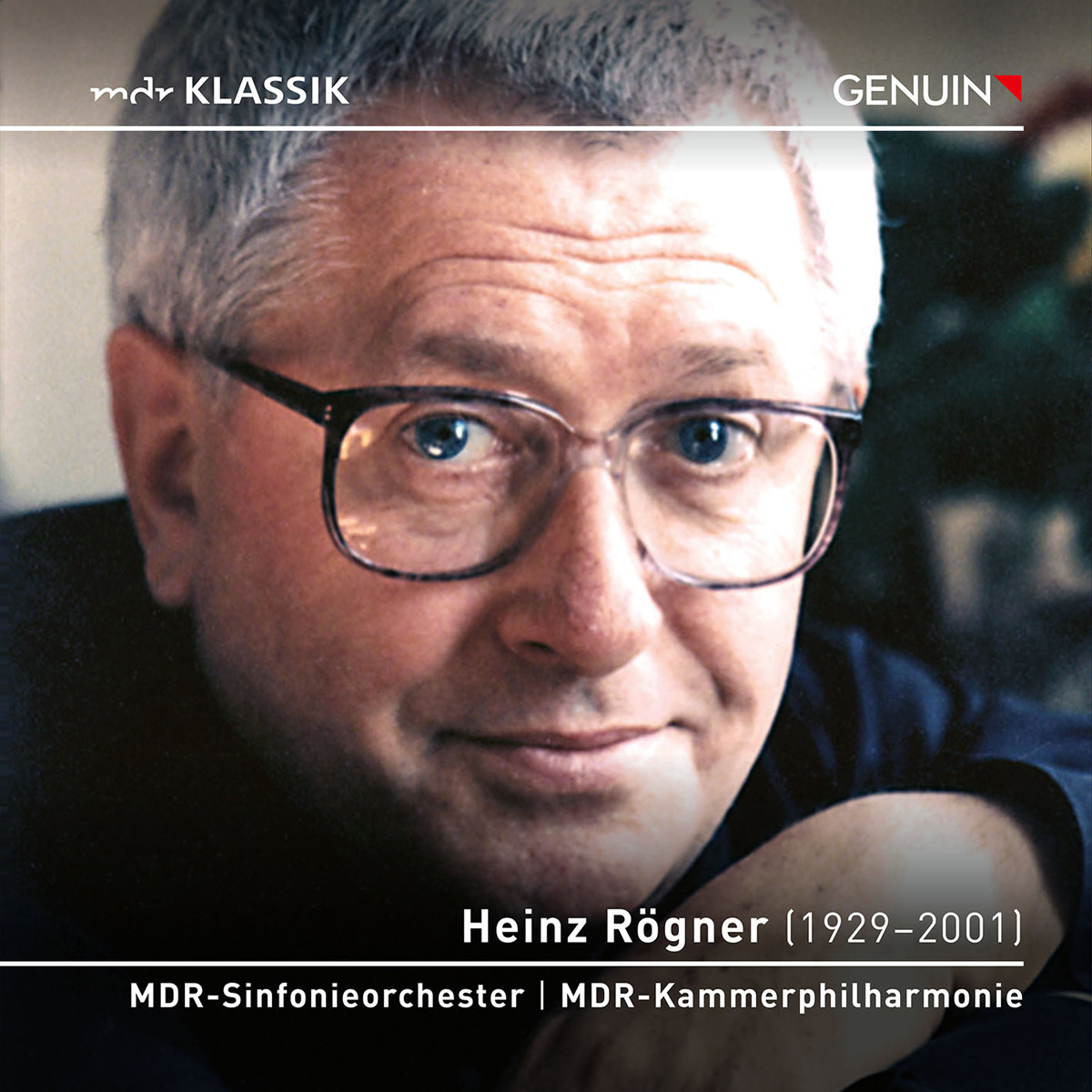 CD album cover 'Heinz Rögner (1929–2001)' (GEN 22742) with MDR-Sinfonieorchester