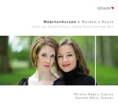 A Maiden’s Heart CD by Mirella Hagen and Kerstin Mörk nominated for the German Record Critics Award