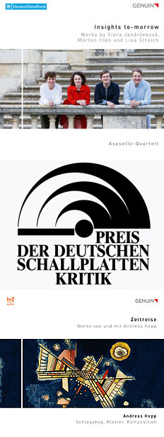 String Quartet Asasello: two nominations for the German Record Critics' Prize